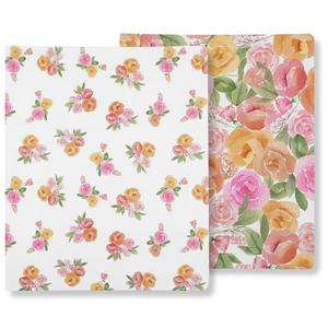 Three Ring Binders, Full Posey and Bold Floral