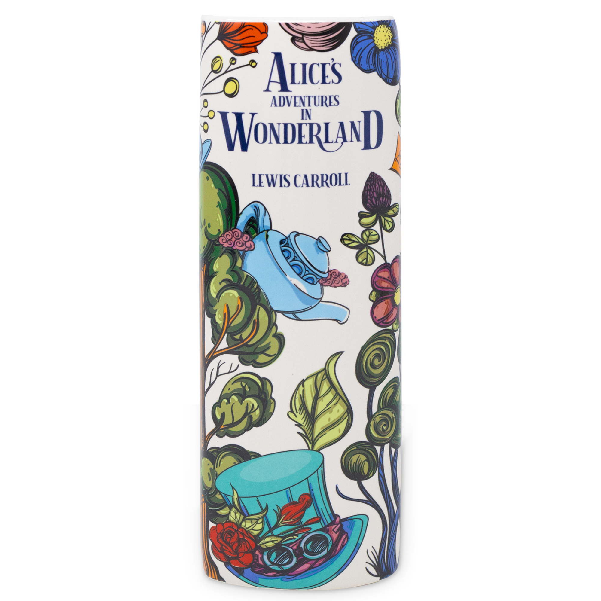 Large Book Vase, Alice's Adventures in Wonderland