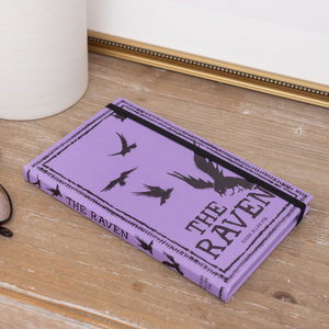 Leatherette Journal, The Raven (Purple)