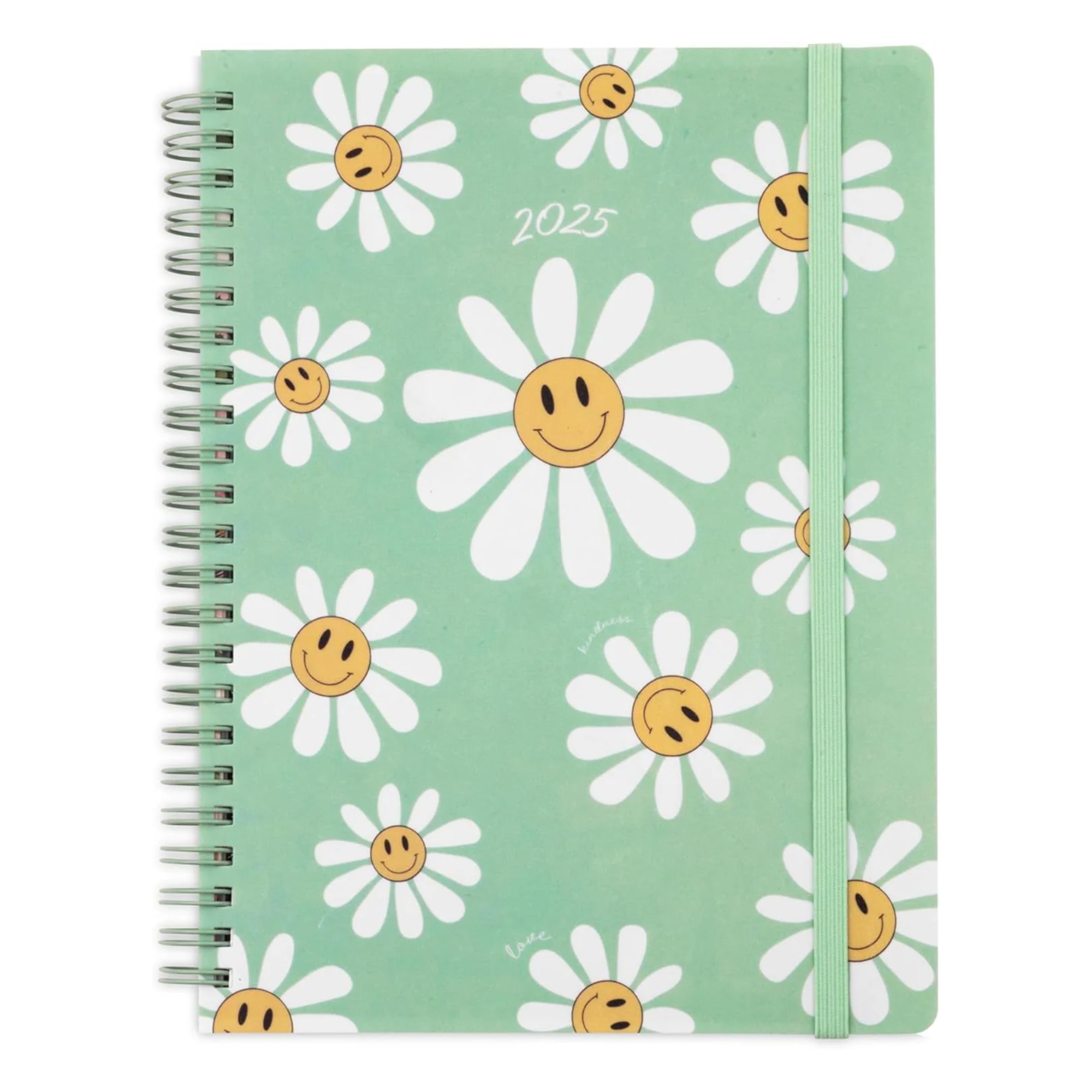 2025 Weekly and Monthly Planner, Daisy Smile