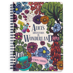 Mini Notebook, Alice's Adventures in Wonderland (Floral Nonsense)