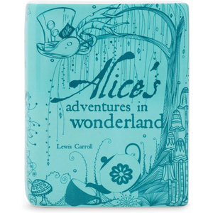 Small Book Vase, Alice's Adventures in Wonderland (Blue)