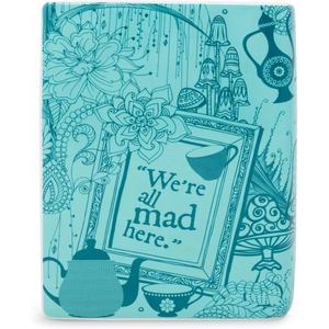 Small Book Vase, Alice's Adventures in Wonderland (Blue)