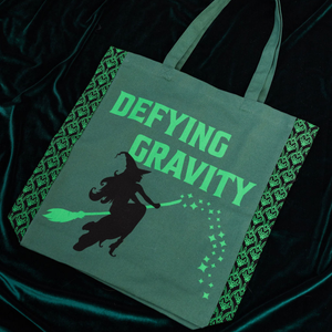 Tote Bag, Defying Gravity