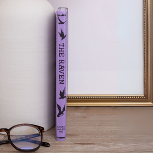 Leatherette Journal, The Raven (Purple)