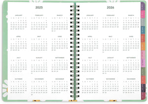 2025 Weekly and Monthly Planner, Daisy Smile