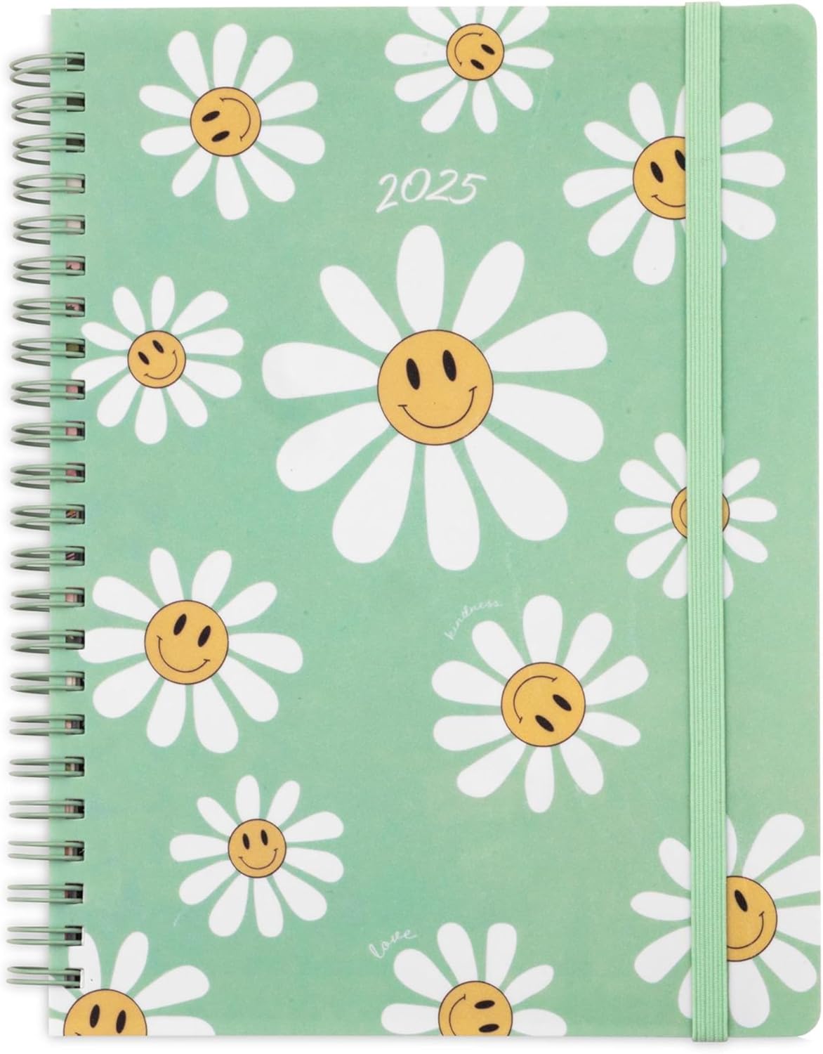 2025 Weekly and Monthly Planner, Daisy Smile