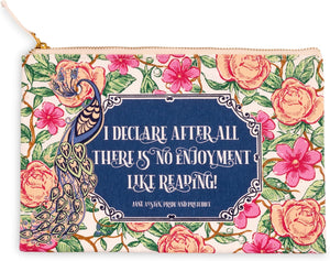 Zipper Pouch, Pride and Prejudice