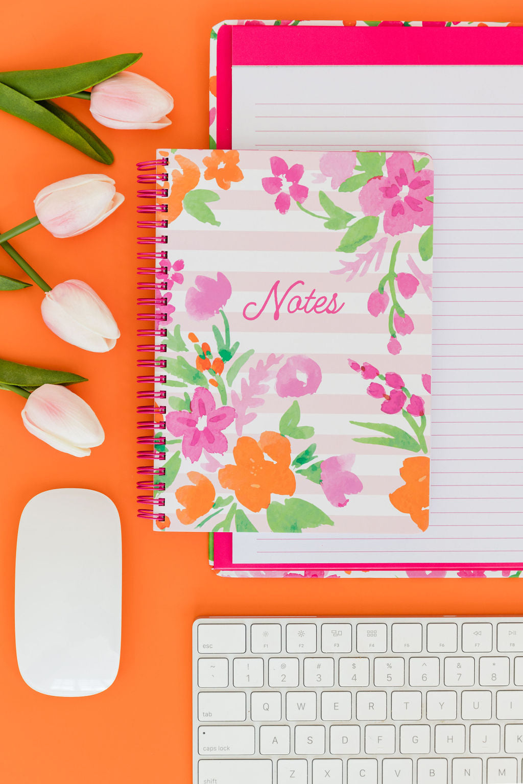 Mini Notebook, Watercolor Flowers