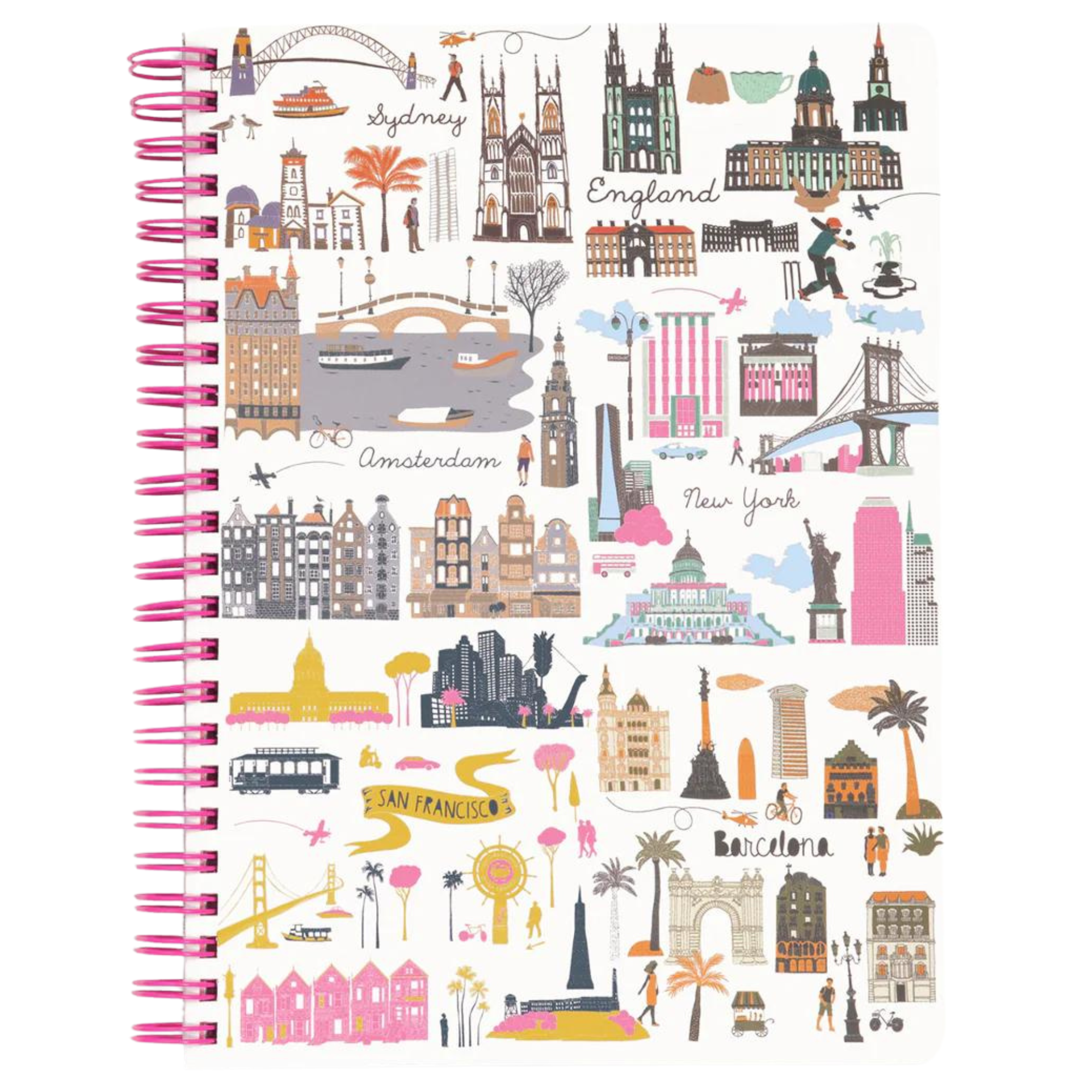 Mini Notebook, City Icons