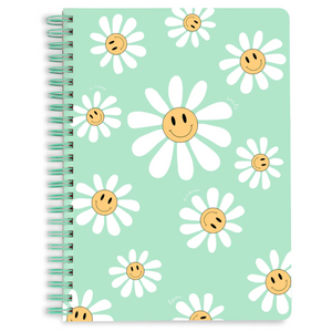 Mini Notebook, Daisy Smiley