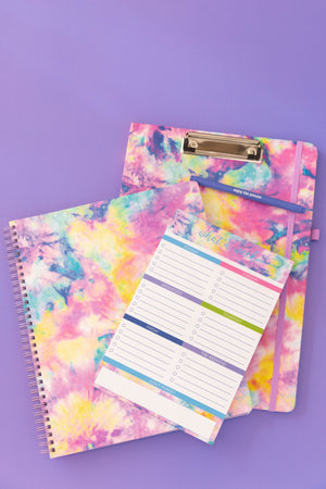 Large Notebook, Tie Dye