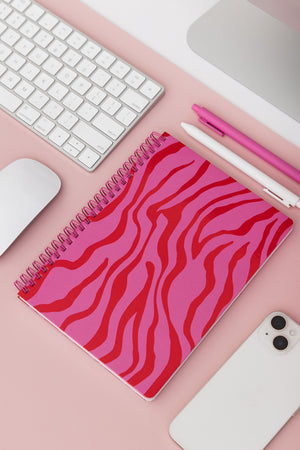 Mini Notebook, Zebra Wave