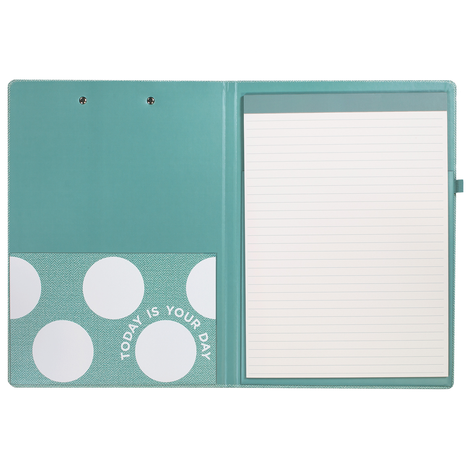 Clipboard Folio, Textured Large Dots